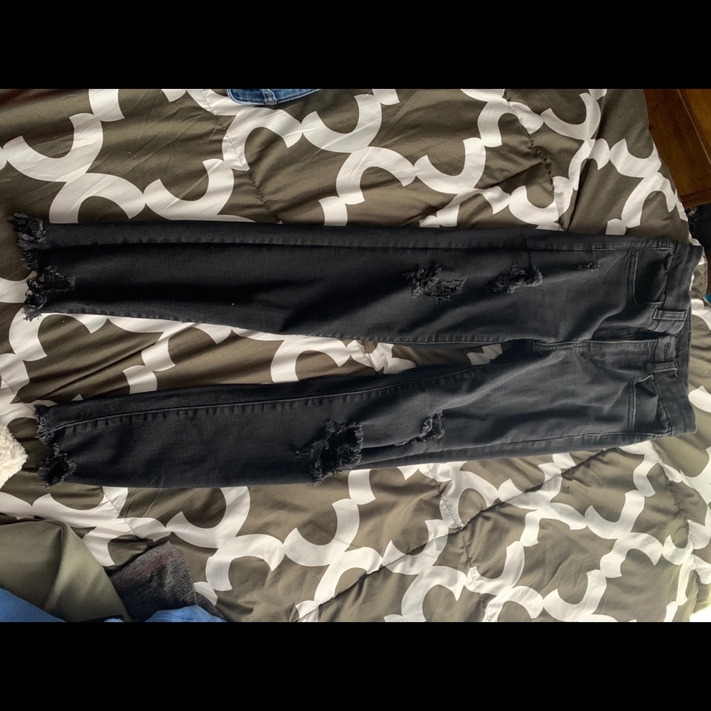 Black american eagle jeans